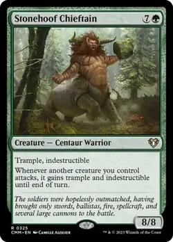 Stonehoof Chieftain CMM NM MTG - Image 1