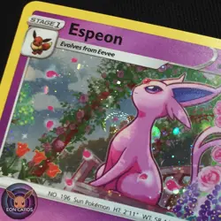 Espeon HOLO PROMO GALAXY SWIRL SWSH174 (NM) Black Star Pokemon Cards A3 - Image 2