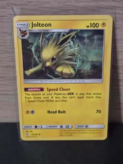 Pokemon TCG Jolteon 70/236 Uncommon Cosmic Eclipse Lp - Image 1