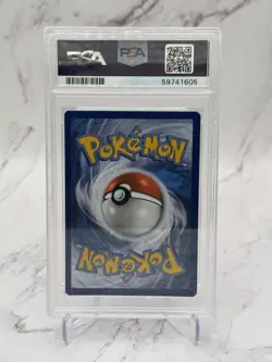 Suicune 30/122 Cosmos Holo Rare Pokemon XY Breakpoint 2016 PSA 8 - Image 2