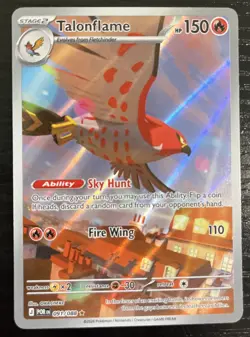Pokemon TCG Talonflame 091/088 Perfect Order Illustration Rare NM Condition - Image 1
