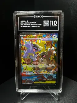 Mega Kangaskhan ex 089/063 M1s:Mega Symphonia Holo (Japanese) Pokemon Tag 10 #05 - Image 1