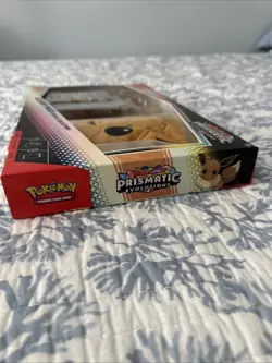 Pokemon TCG Prismatic Evolutions Accessory Pouch Special Collection Box Sealed - Image 5