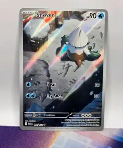 Pokemon TCG Snover, 140/132 Illustration Rare Mega Evolution - Image 1