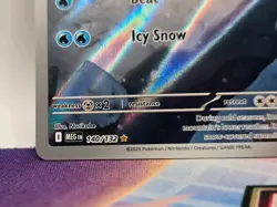 Pokemon TCG Snover, 140/132 Illustration Rare Mega Evolution - Image 4