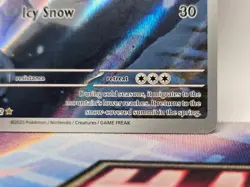 Pokemon TCG Snover, 140/132 Illustration Rare Mega Evolution - Image 5
