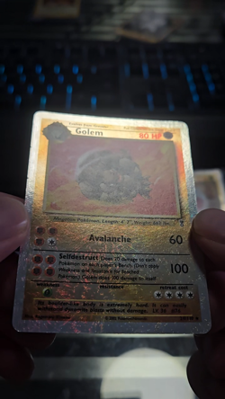 Golem Reverse Holo Legendary Collection 24/110 LP/MP Clean w/crease w/video 🥋✨ - Image 2