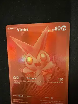 Victini Pokemon White Flare- Black White Rare 172/086 - Image 3