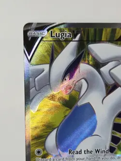 Lugia V 185/195 Full Art Rare Swsh12: Sword & Shield Silver Tempest Pokemon NM - Image 4