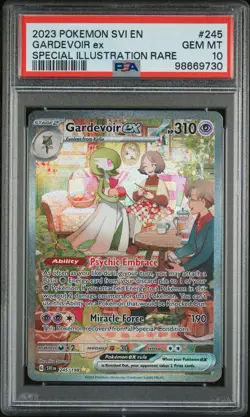 2023 POKEMON SVI EN-SCARLET & VIOLET #245 GARDEVOIR EX PSA 10 - Image 1