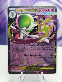 Mega Gardevoir EX 060/132 Mega Evolution Double Rare Pokemon TCG - Image 1