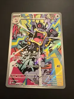 Loudred 212/182 Paradox Rift Illustration Rare NM Pack Fresh Pokemon TCG - Image 1