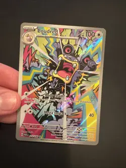 Loudred 212/182 Paradox Rift Illustration Rare NM Pack Fresh Pokemon TCG - Image 2