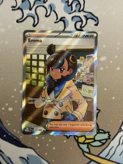 Pokemon Emma 107/086 Ultra Rare Full Art Chaos Rising NM - Image 1