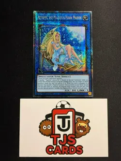 Artemis, The Magistus Moon Maiden Quarter Century Secret Rare RA01-EN049 YuGiOh - Image 1
