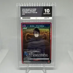 Nacht Faust – SR – (079) Union Arena Black Clover English ACE 10 - Image 1