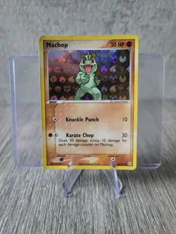 Machop Hidden Legends 64/101 Holo Pokemon Card WOTC NM - Image 1