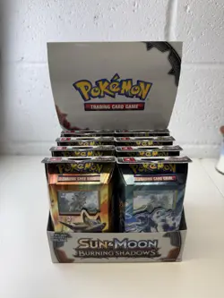 Pokemon Trading Card Game Sun & Moon Burning Shadows Booster Box Of 8 Sealed - Image 1
