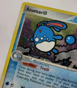 Azumarill 1/109 Pokemon Card Holo Foil Rare Team Rocket Returns - Image 2