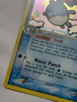 Azumarill 1/109 Pokemon Card Holo Foil Rare Team Rocket Returns - Image 5