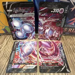 Mewtwo Pokemon V-Union full m/nm full art card set - Image 1