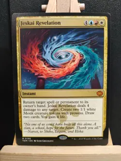 Jeskai Revelation - Tarkir Dragonstorm - Mythic - NM (see pics) MTG - Image 1