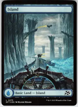 FOIL ISLAND (0273) 273 LAND NEAR MINT - Image 1