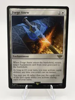 Forge Anew - Lord of the Rings - MTG Magic the Gathering - Near Mint - Image 1