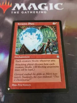 Mtg. Invasion Plans. The List. Pack Fresh - Image 1