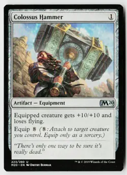 MTG Colossus Hammer [M20 - 223] LP 7-66 - Image 1