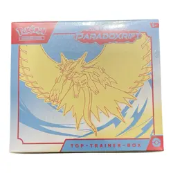 Pokemon Karmesin & Purpur Pokemon - Paradoxrift Top Trainer Box ETB Deutsch Neu - Image 1