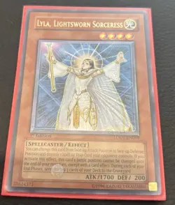 Konami Yu-Gi-Oh! Lyla, Lightsworn Sorceress ULTIMATE Rare LODT-EN019 1st Edition - Image 1