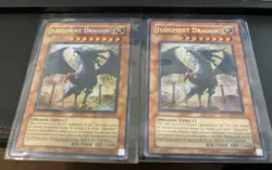 Konami Yu-Gi-Oh! Judgment Dragon LODT-EN026 Secret Rare English x2 - Image 2