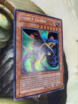Yugioh TCG Secret Rare Insect Queen CT1-EN005 2004 Collectors Tin Limited Ed Nm - Image 2