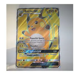 The Pokemon Company Raichu GX SM90 SM Promo Holo 210 HP Pokemon TCG Card - Image 1