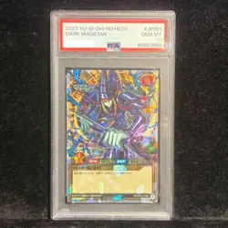 PSA 10 Dark Magician RD/HC01-JP001 Over Rush Rare Japanese Yu-Gi-Oh! Card - Image 1