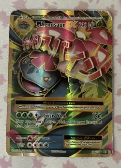 Pokemon TCG XY Evolutions M Venusaur EX Full Art Ultra Rare Card 100/108 - Image 1