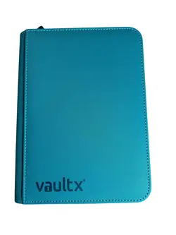 Vault x Ocean Blue Exo-Tec Zip Binder 4-Pocket 160 Cards - Image 1