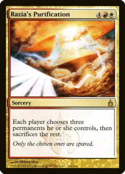 Razia's Purification [Ravnica: City of Guilds] Moderately Played - Image 1