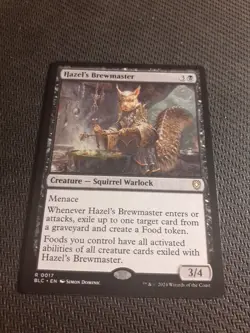 MTG - Hazel's Brewmaster [Bloomburrow Commander] [NM] Rare - Image 1