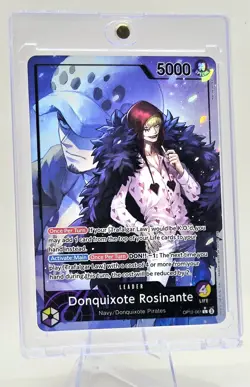 One Piece CCG Donquixote Rosinante OP12-061 Leader English - Image 1