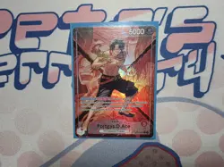 Portgas D Ace OP16-001 Leader Alternate Art The Time of Battle One PIece English - Image 1