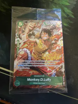 P-135 Monkey.D.Luffy - Winner OP16 Pre-Release - Event Promo Sealed - OPTCG - Image 1