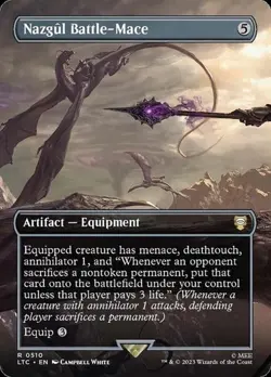 Nazgul Battle-Mace - Extended Art LTC NM MTG - Image 1
