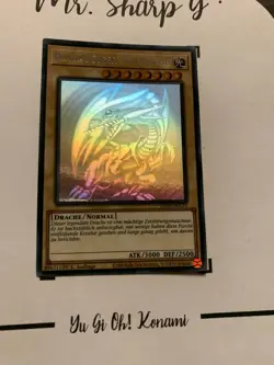 BLAUAUGIGER W. DRACHE - 1.AUFLAGE GFP2-DE175 DEUTSCH Yu Gi Oh! CARD GHOST RARE** - Image 2