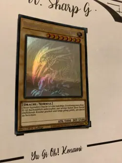 BLAUAUGIGER W. DRACHE - 1.AUFLAGE GFP2-DE175 DEUTSCH Yu Gi Oh! CARD GHOST RARE** - Image 3