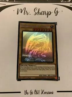 BLAUAUGIGER W. DRACHE - 1.AUFLAGE GFP2-DE175 DEUTSCH Yu Gi Oh! CARD GHOST RARE** - Image 5