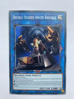 BLHR-EN048 Double Headed Anger Knuckle Secret Rare 1st Edition NM Yugioh Card - Image 1