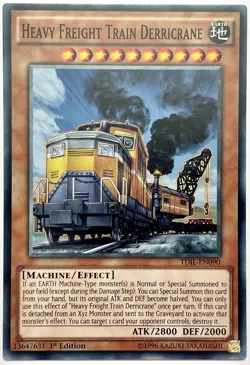 TDIL-EN090 Heavy Freight Train Derricrane - Common 1st Edition Near Mint YuGiOh - Image 1