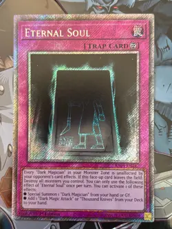 Eternal Soul RA04-EN247 YuGiOh Card PLATINUM SECRET RARE FIRST EDITION - Image 1